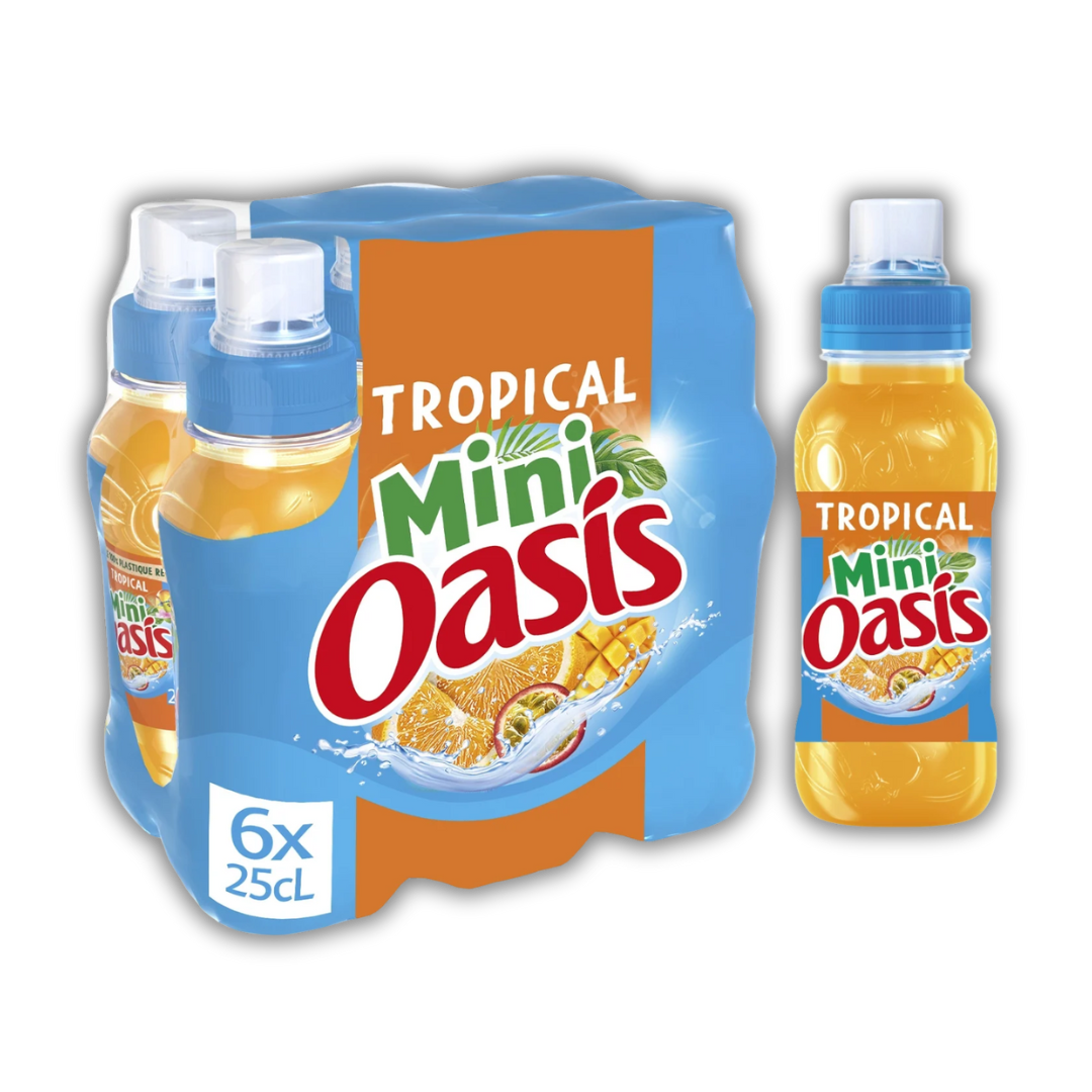 OASIS MINI TROPICAL 25CL X6