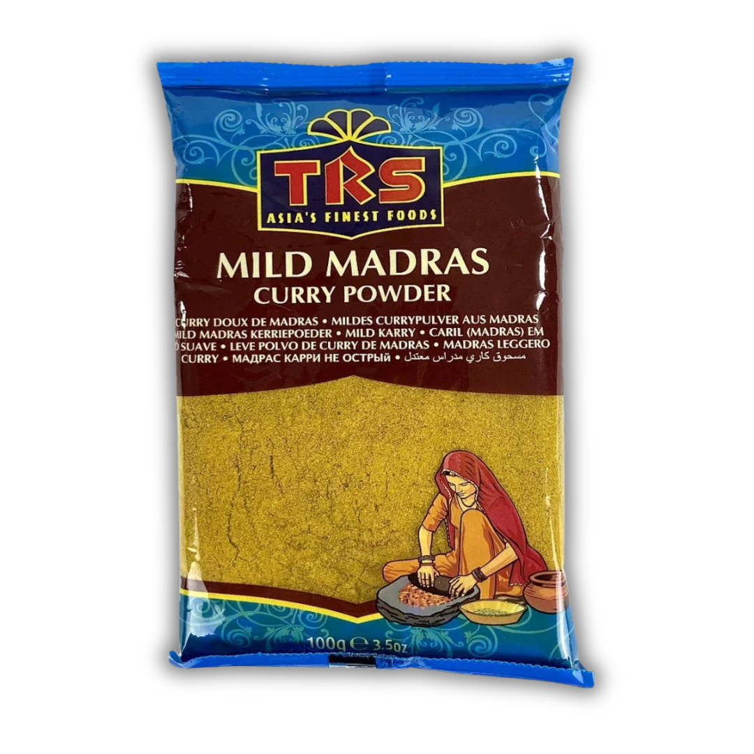 CURRY DE MADRAS MOULU DOUX 100G TRS