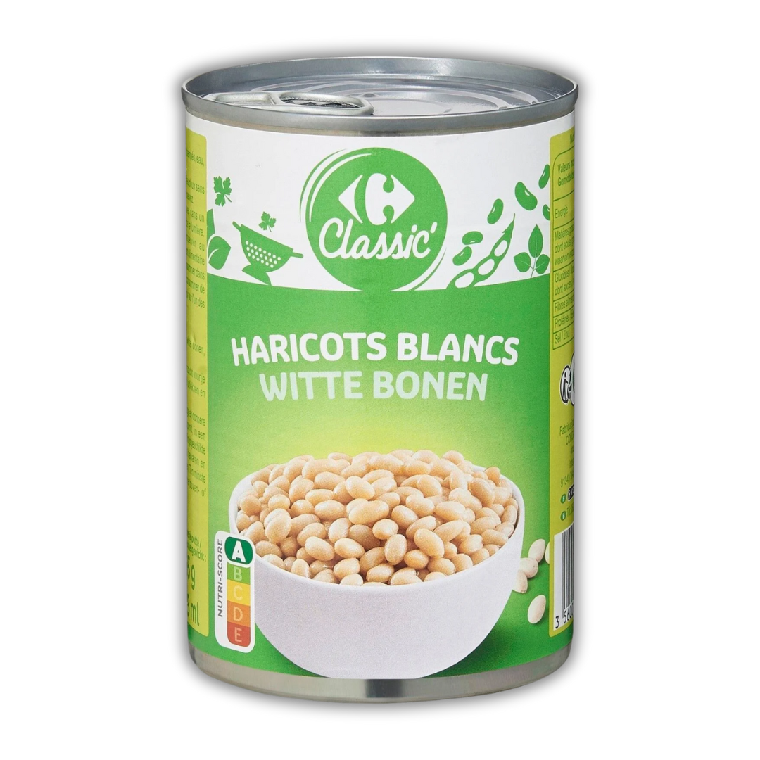 1/2 HARICOTS BLANC NAT.CRF CLA
