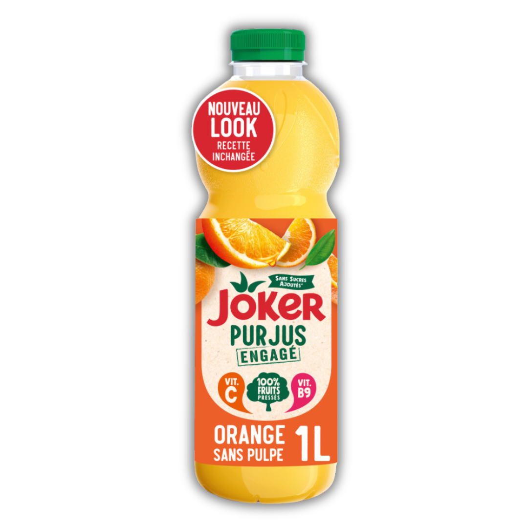 1L PUR JUS ORANGE JOKER NEW