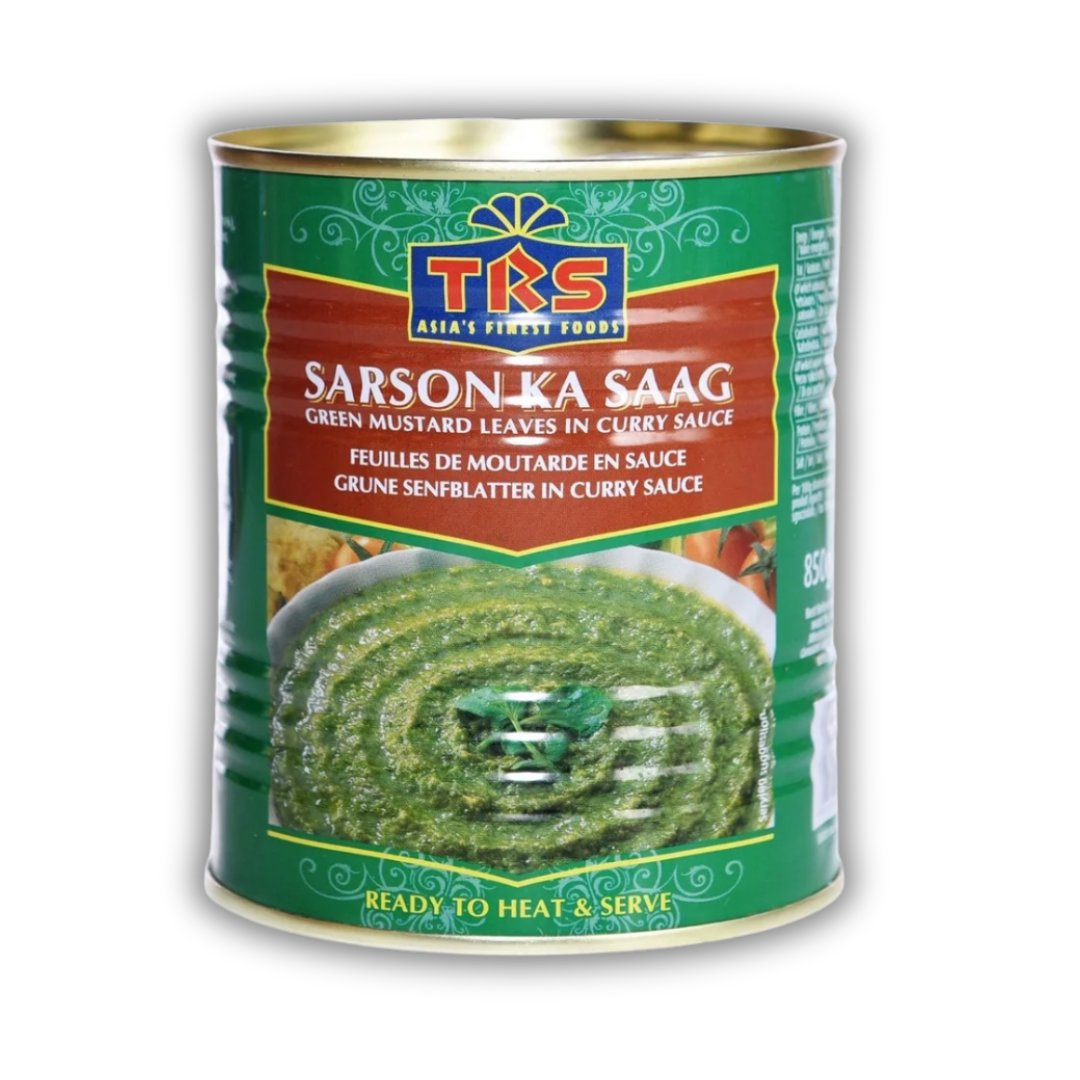 FEUILLES DE MOUTRADE VERTE AU CURRY 850G TRS