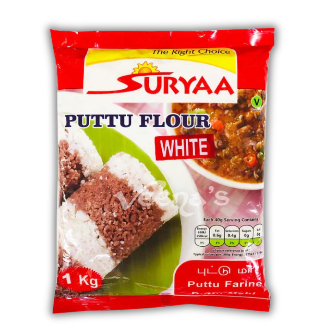 SURYAA  PUTTU FLOUR WHITE 1KG