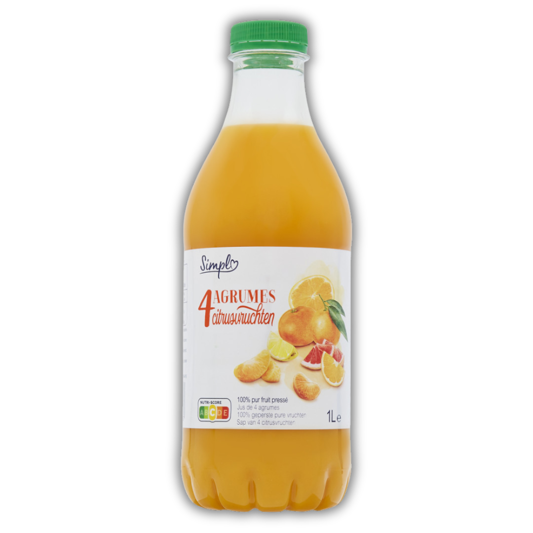 PET 1L PJ ORANGE SIMPL