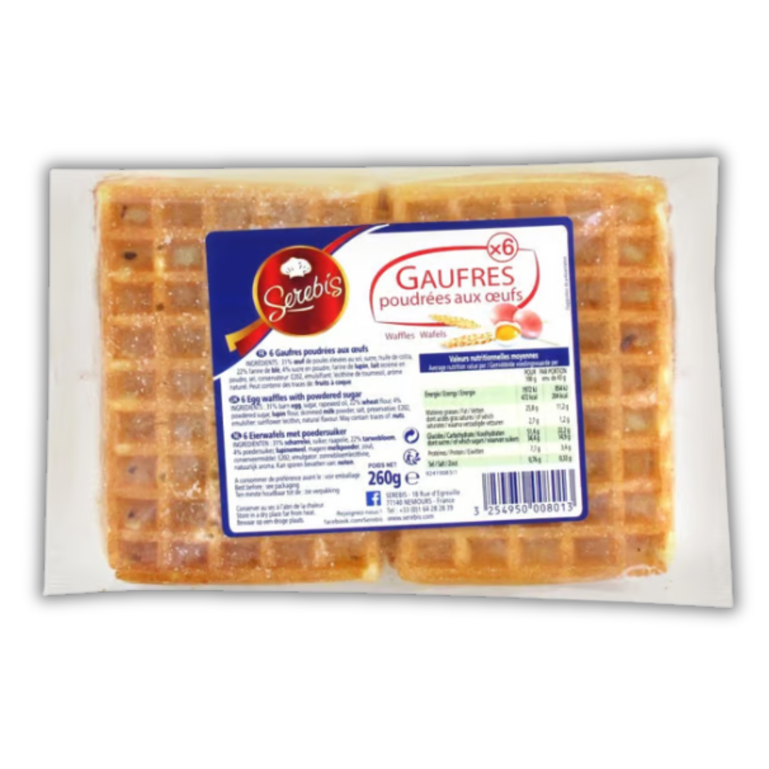 GAUFRE FLASH 6P SEREBIS