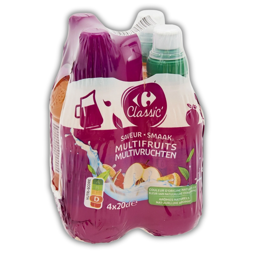 PET 4X20CL MULTIFRUITS CRF CLA