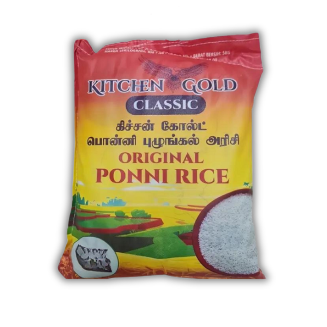 THANJAVOOR PARBOILE RIZ 10KG KITCHENGOLD