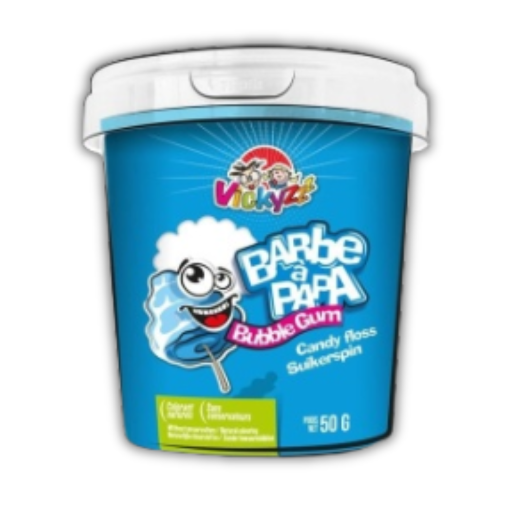 BARBE A PAPA BUBBLE GUM 50G