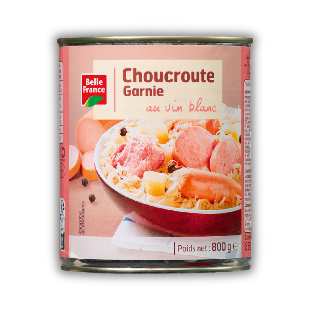 BF CHOUCROUTE GARNIE 800G