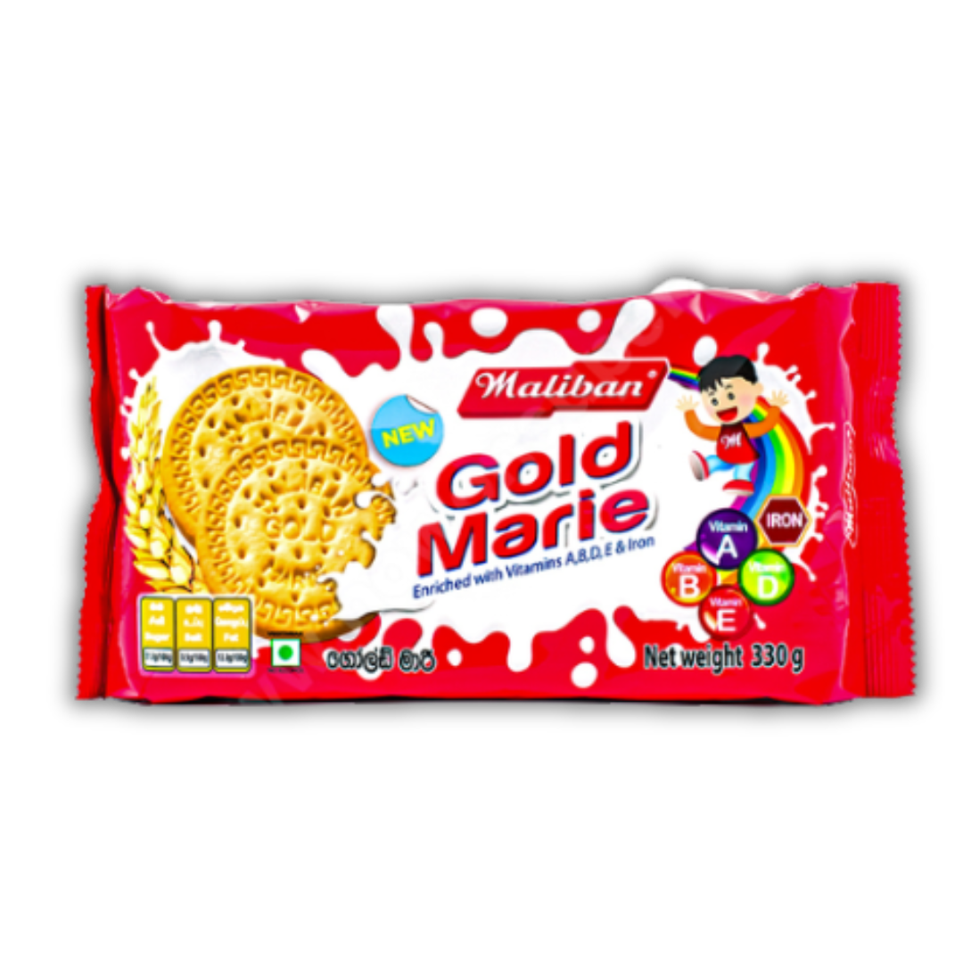 BISCUITS GOLD MARIE 330G MALIBAN