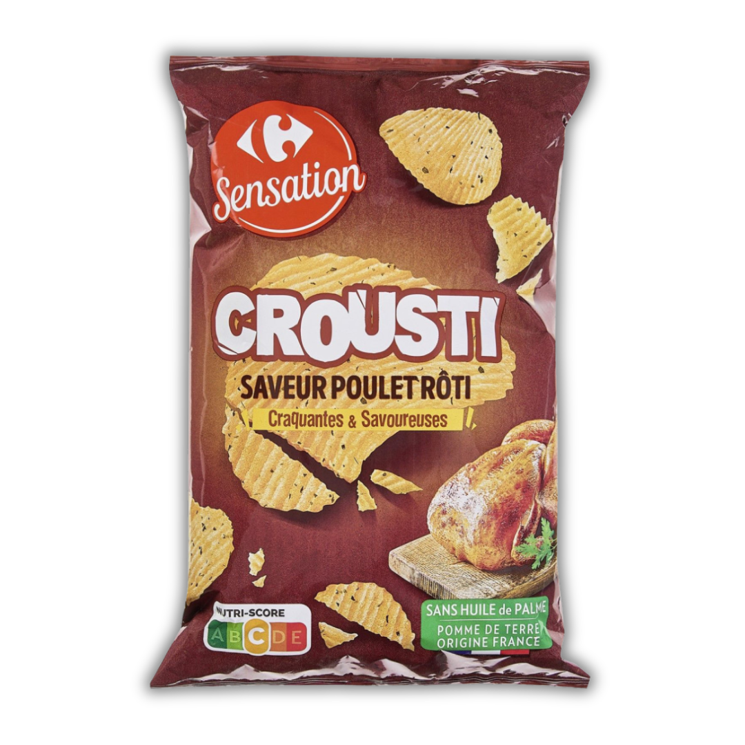 125G CHIPS CR SAV PLET ROTI